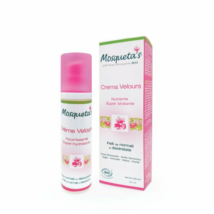 CREMA VELOURS SUPER IDRATANTE – BIO
Crema viso molto concentrata in agenti nutrienti e non grassa, assicura un tasso d’idratazione ottimale.