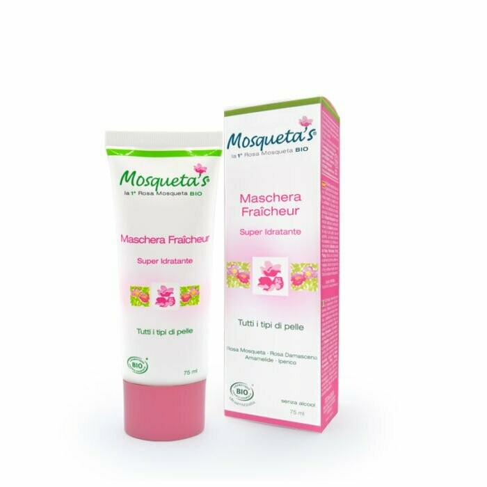 MASCHERA FRAICHEUR – BIO
Per donare una bellezza immediata: questa maschera rivitalizza e idrata intensamente tutti i tipi di pelle.