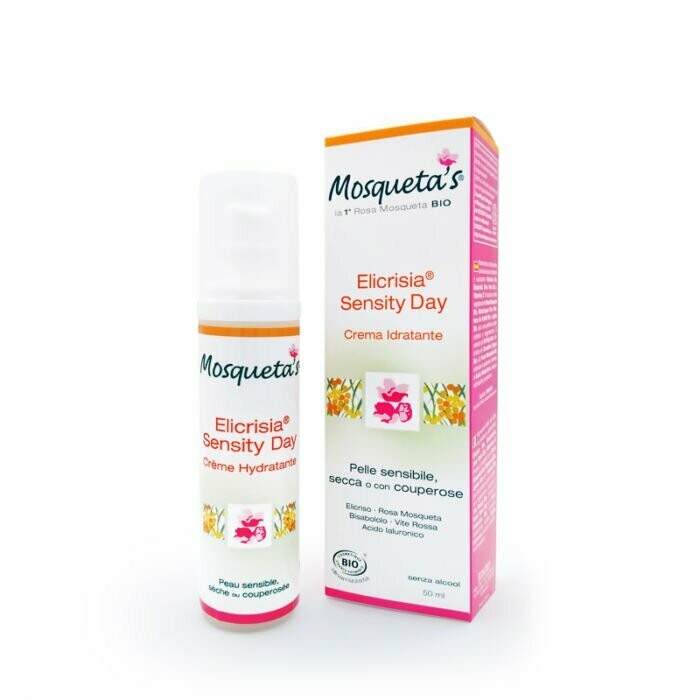 ELICRISIA® SENSITY DAY – BIO
Crema viso ideale per la pelle sensibile o con tendenza a couperose, esercita un’azione lenitiva e addolcente.