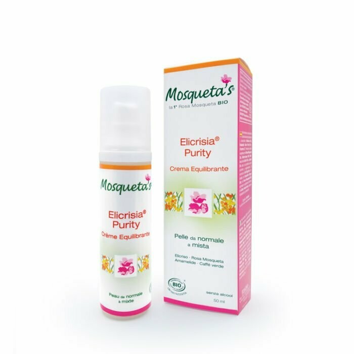 ELICRISIA® PURITY EMULSIONE EQUILIBRANTE – BIO
Crema viso per pelle a tendenza mista.