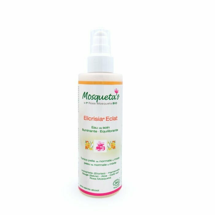 TONICO EQUILIBRANTE ELICRISIA® ECLAT – BIO
Tonico rigorosamente senza alcool, per pelle normale o mista.