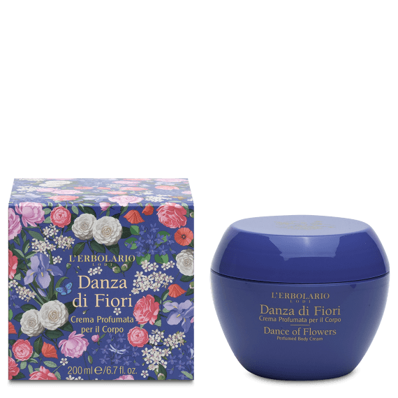 Crema Profumata per il Corpo Danza di Fiori
Crema Corpo nutriente e protettiva dalla profumazione romantica e intrigante