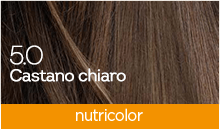 BioKap Nutricolor Tinta 5.0 CASTANO CHIARO
COLORI CALDI, LUMINOSI E NATURALI
