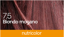 BioKap Nutricolor Tinta 7.5 BIONDO MOGANO
COLORI CALDI, LUMINOSI E NATURALI
