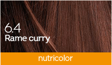 BioKap Nutricolor Tinta 6.4 RAME CURRY
COLORI CALDI, LUMINOSI E NATURALI