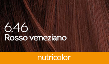 BioKap Nutricolor Tinta 6.46 ROSSO VENEZIANO
COLORI CALDI, LUMINOSI E NATURALI
