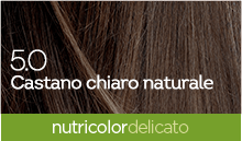 BioKap Nutricolor Tinta Delicato 5.0 CASTANO CHIARO NATURALE
COLORI CALDI, LUMINOSI E NATURALI