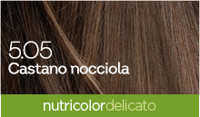 BioKap Nutricolor Tinta Delicato 5.05 CASTANO NOCCIOLA
COLORI CALDI, LUMINOSI E NATURALI