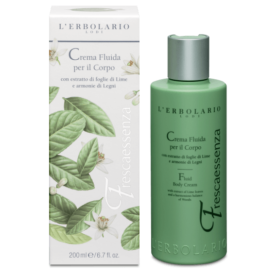 Crema Fluida per il Corpo Frescaessenza
Leggera emulsione dalla fragranza piacevolmente fresca