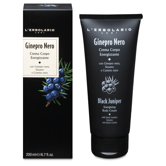 Crema Corpo Energizzante Ginepro Nero
Emulsione profumata e tonificante a rapido assorbimento particolarmente adatta per la pelle maschile