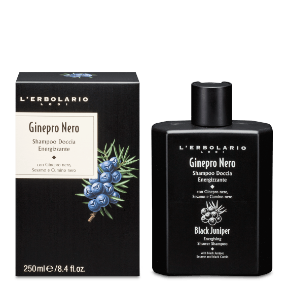 Shampoo Doccia Energizzante Ginepro Nero
Detergente per corpo e capelli dalle note legnose e agrumate