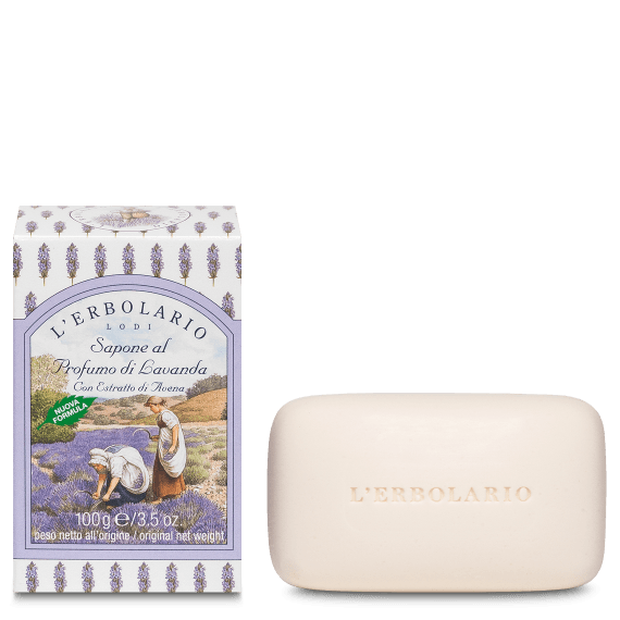 Sapone Lavanda Morbido panetto di sapone al profumo di Lavanda