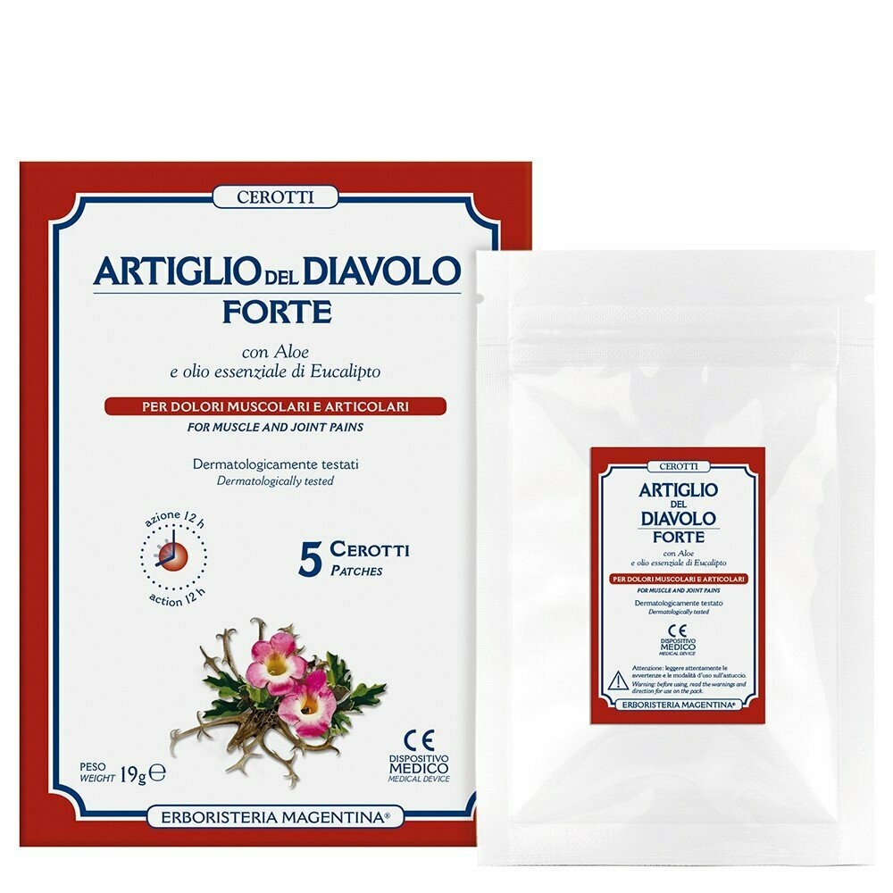 Cerotti Artiglio del Diavolo Forte