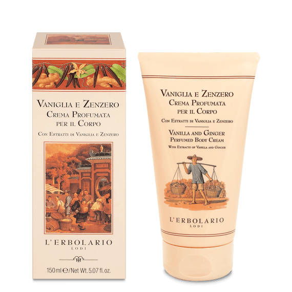 Crema Profumata per il Corpo Vaniglia e Zenzero