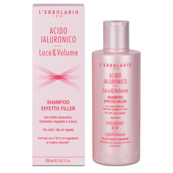 Shampoo Effetto Filler Acido Ialuronico Luce&Volume