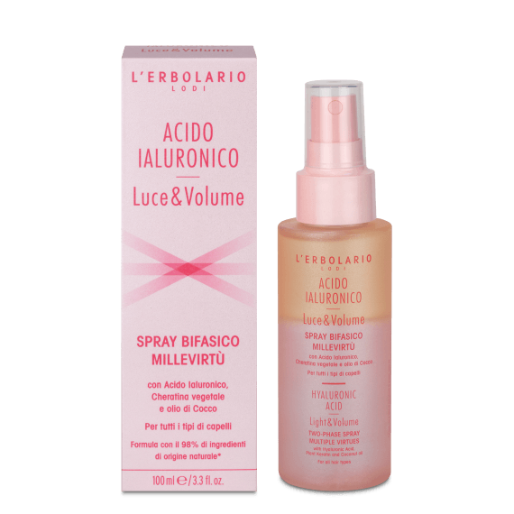 Spray Bifasico MilleVirtù Acido Ialuronico Luce&Volume