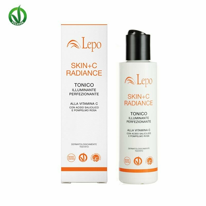 SKIN+C RADIANCE TONICO ILLUMINANTE PERFEZIONANTE alla vitamina C e acido salicilico