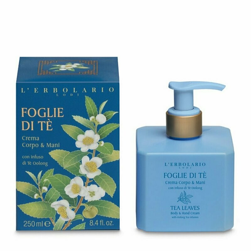 Foglie di Tè Crema Corpo Mani di Erbolario