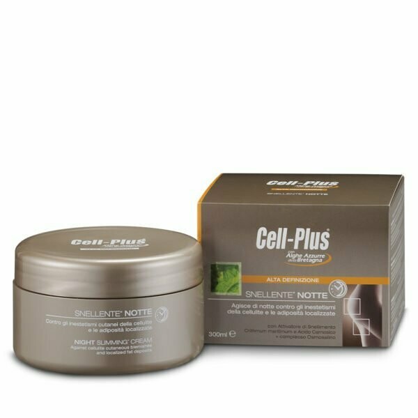 Cell-Plus Snellente Notte
AZIONE NOTTURNA SUGLI INESTETISMI DELLA CELLULITE E ADIPOSITÀ LOCALIZZATE
