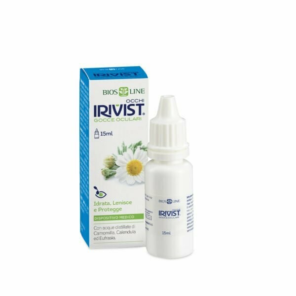 GOCCE OCULARI ALLA CAMOMILLA, CALENDULA ED EUFRASIA
Irivist Occhi Gocce Polidose