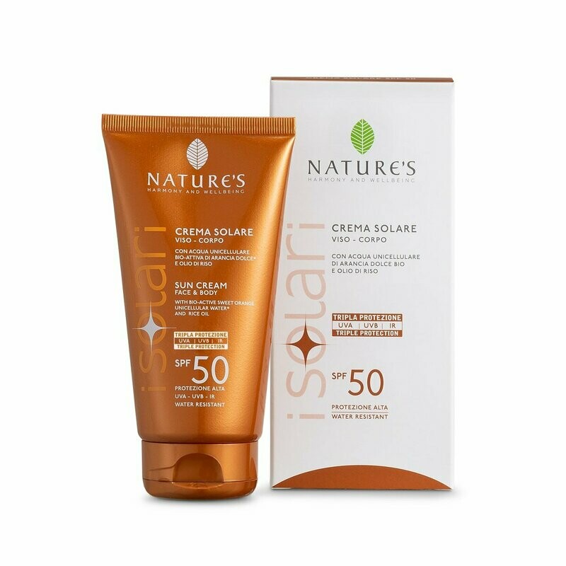 Crema Solare SPF50
150 ml