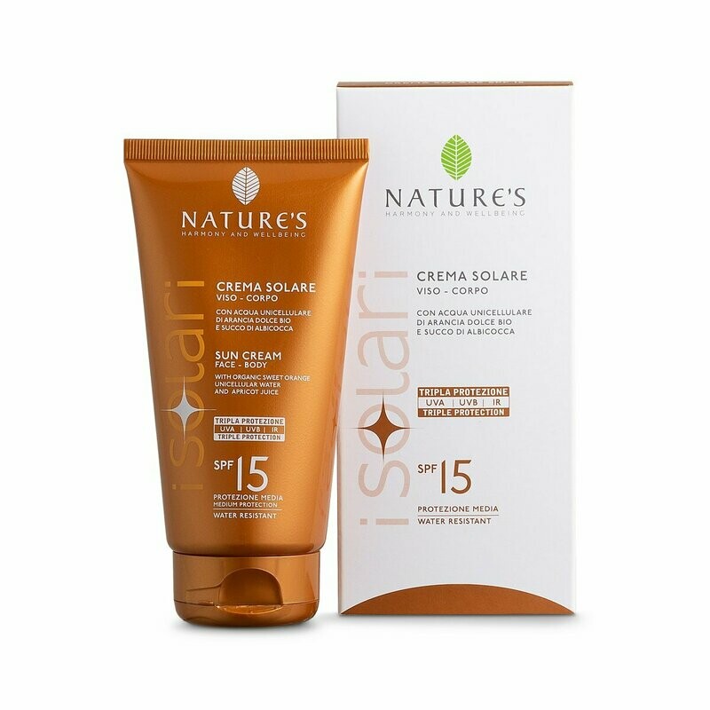 Crema Solare SPF15
150 ml