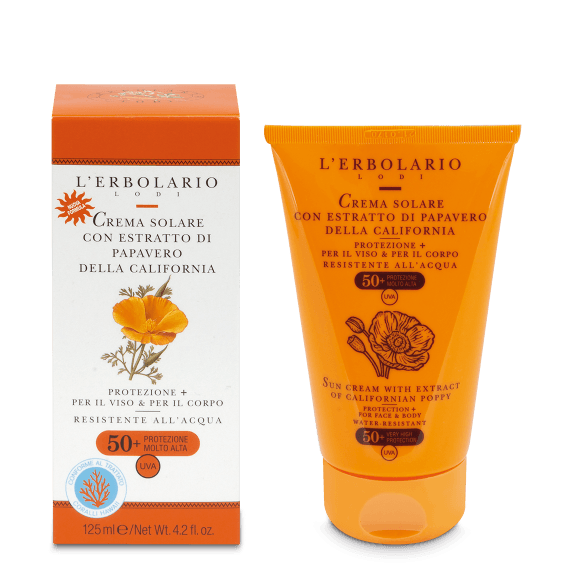 NUOVA - Crema Solare Viso e Corpo SPF 50+
Crema solare a protezione molto alta, resistente all'acqua
Texture morbida per una piacevole applicazione NUOVA - Crema Solare Viso e Corpo SPF 50+
Crema solare a protezione molto alta, resistente all'acqua
Texture morbida per una piacevole applicazione