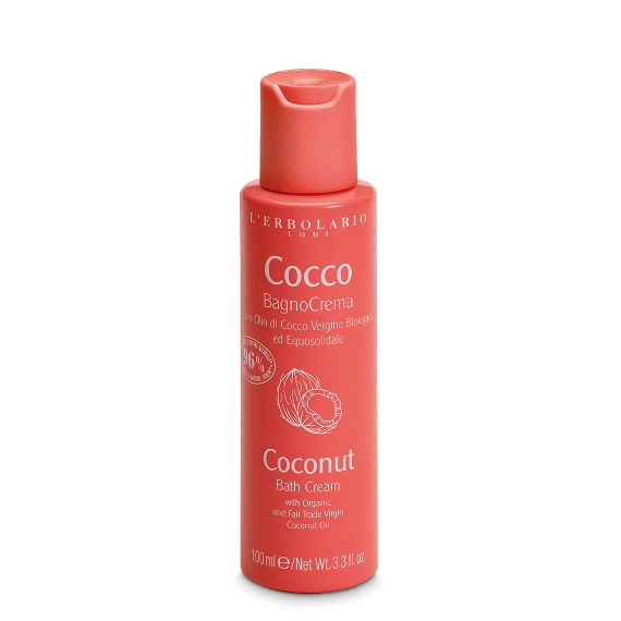 BagnoCrema Cocco
con Olio di Cocco Vergine Biologico ed Equosolidale