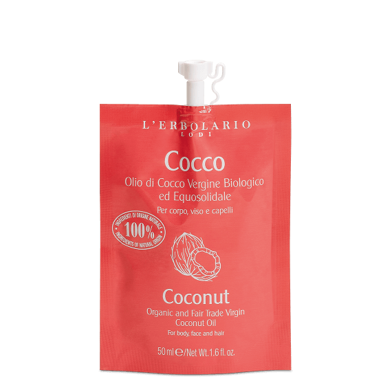 Olio di Cocco Vergine Biologico ed Equosolidale Cocco
Per Corpo, Viso e Capelli