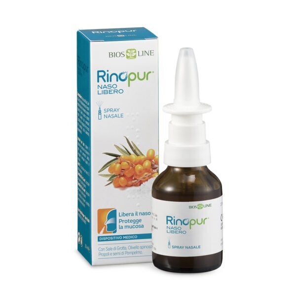 Rinopur Naso Libero Spray Nasale
Libera il naso, protegge la mucosa