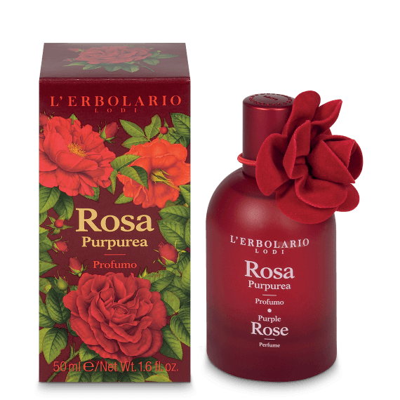 Profumo Rosa Purpurea Fragranza femminile e moderna
