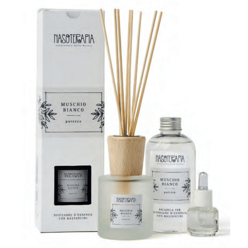 Nasoterapia - Muschio bianco Ricarica per diffusore a bastoncini