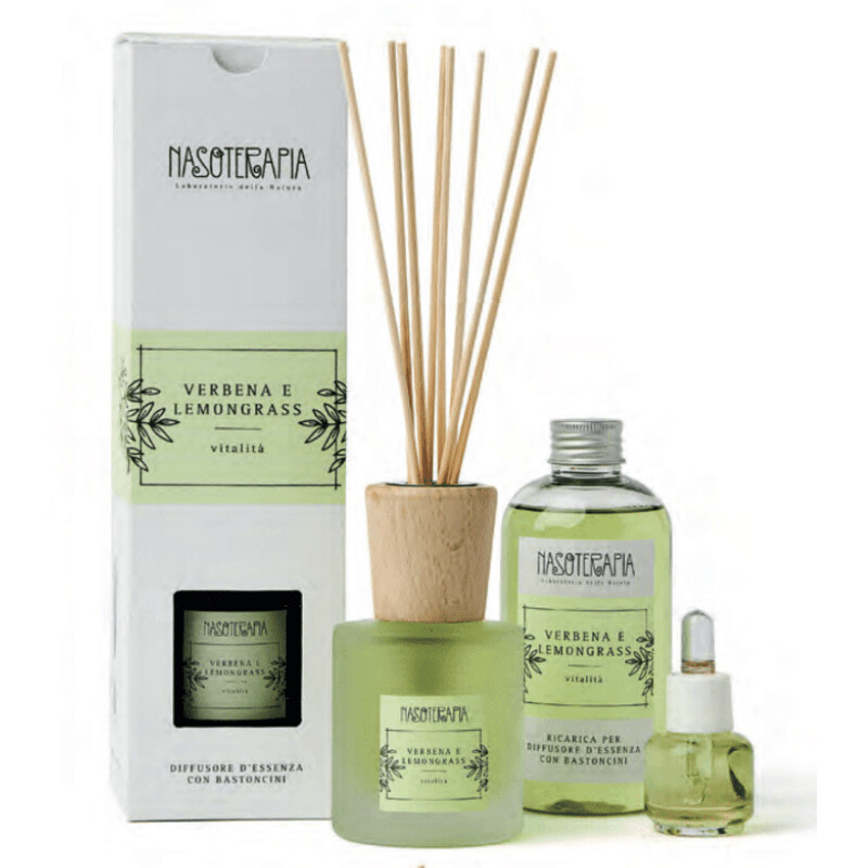 Nasoterapia - Verbena e Lemograss Diffusore a bastoncini 100ml