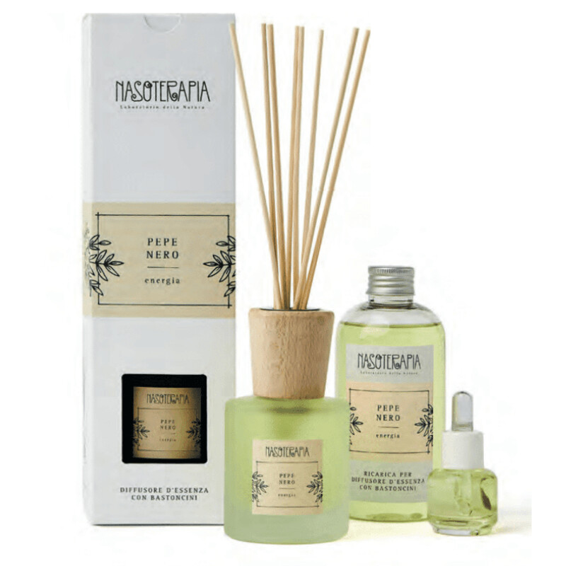 Nasoterapia - Pepe nero Diffusore a bastoncini 100ml