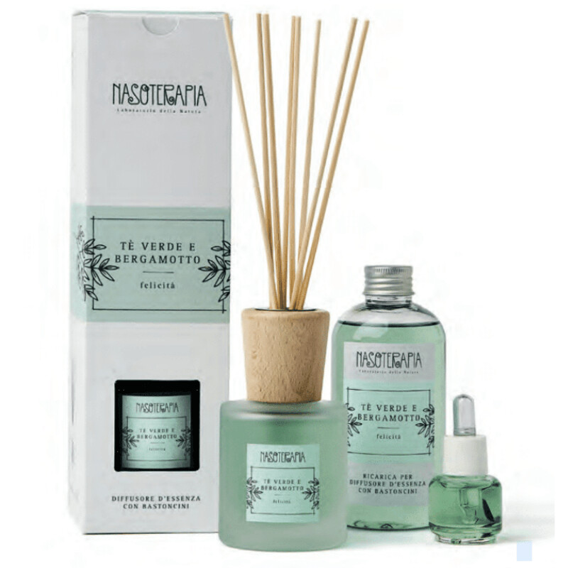 Nasoterapia - Tè verde e Bergamotto Essenza aromatica per diffusori