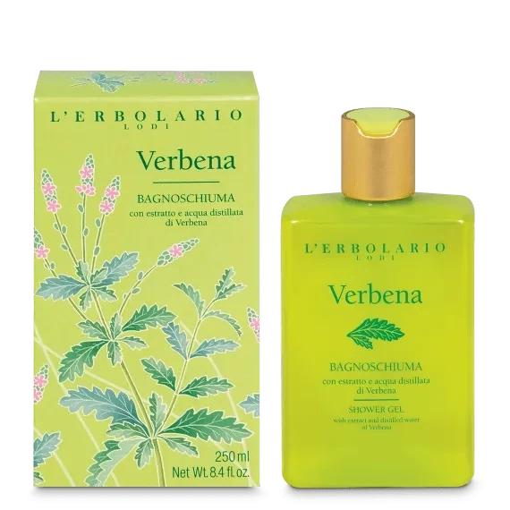 Verbena
Bagnoschiuma Verbena
Detergente rinfrescante e tonificante con estratto e acqua distillata di Verbena