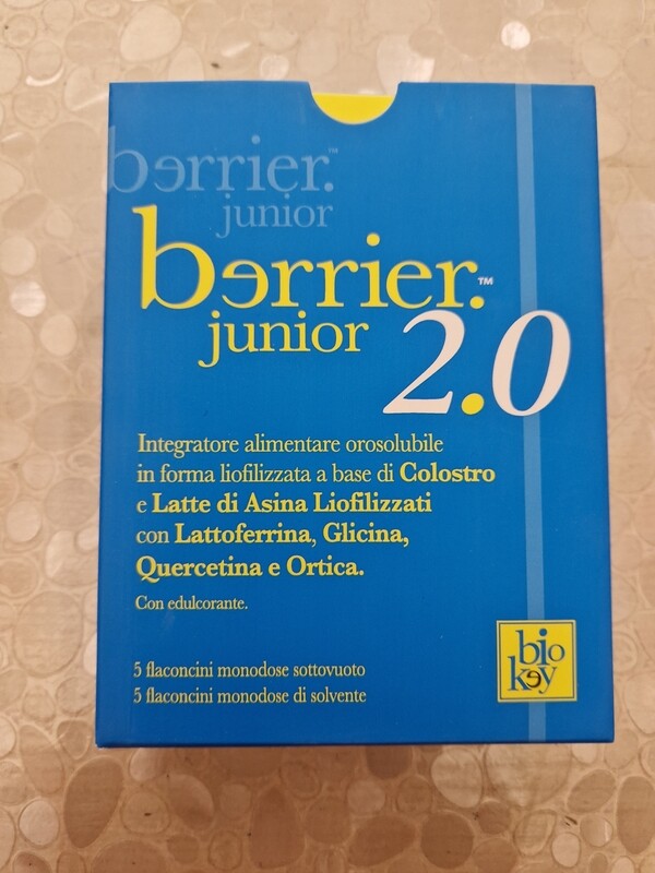 BERRIER LATTOFERRINA JUNIOR
Integratore alimentare utile per il riequilibrio del sistema immunitario.
