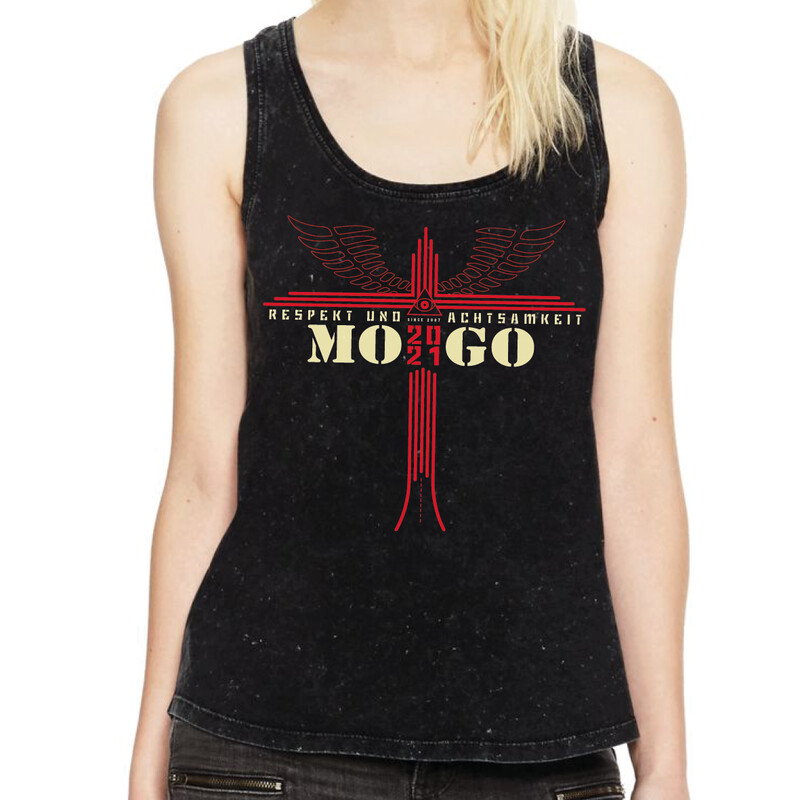 Damen MOGO-Tanktop Acid Black