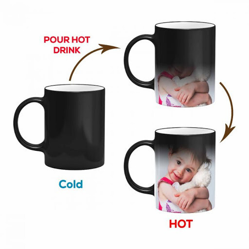 Personalised Black Magical Mug