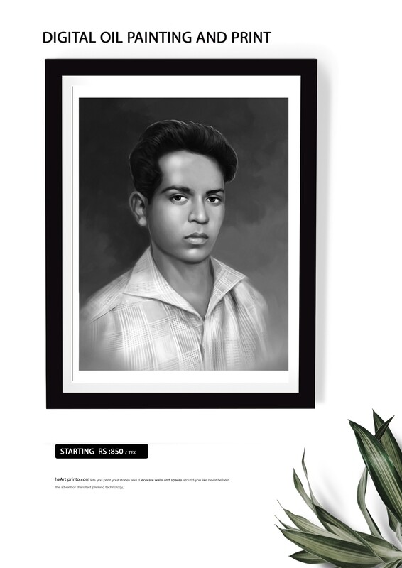 Digital Art Canvas Painting and Print