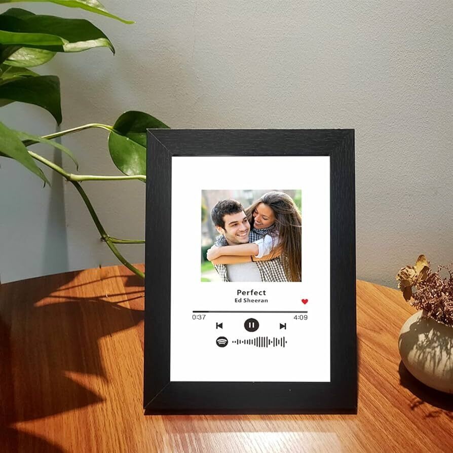 Personalized Spotify Music Plaque Photo Frame