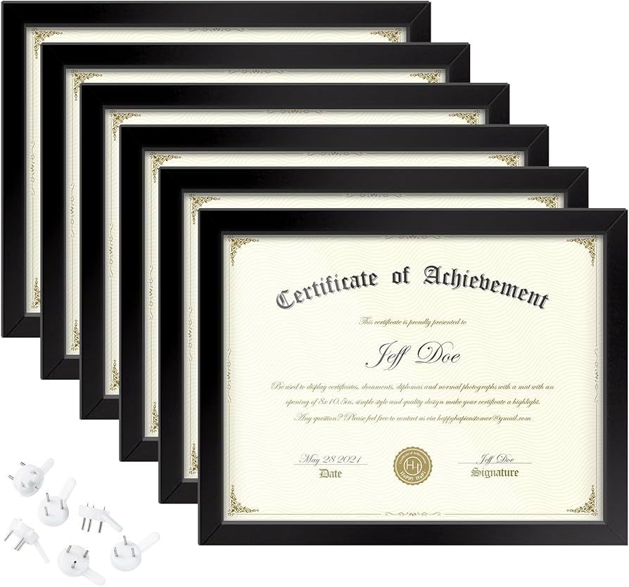 Certificate Frame &amp; Prints