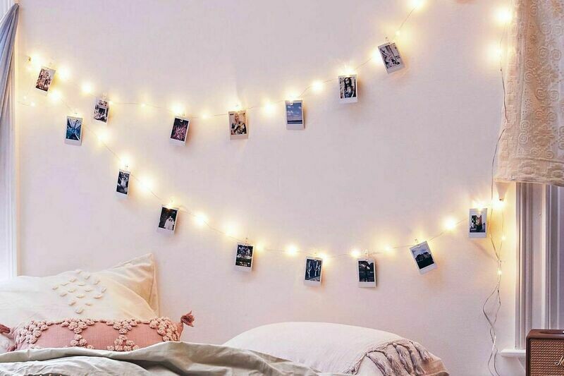 Personalized LED Photo String Light Wall Decor