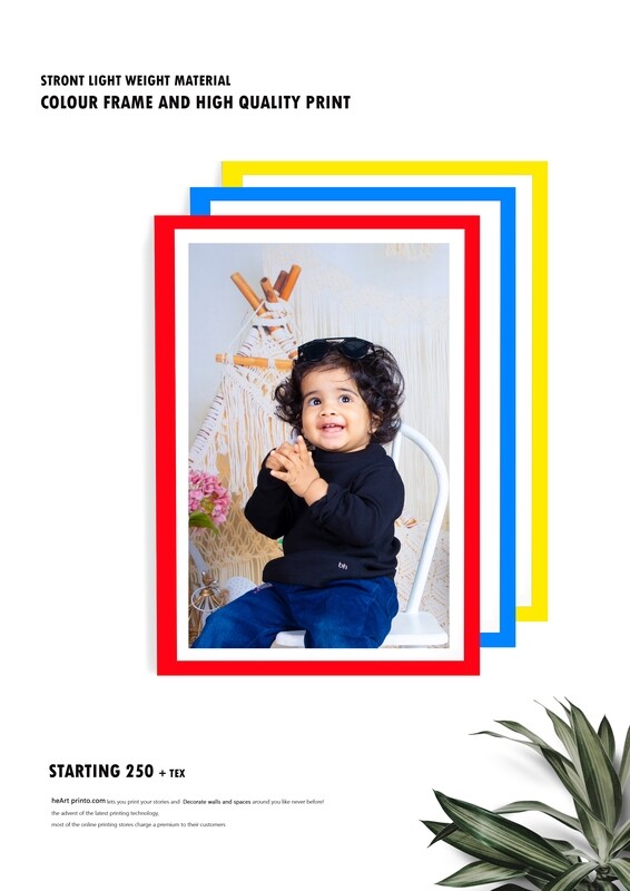 COLORS  FRAMES &amp; HIGH QUALITY PRINT