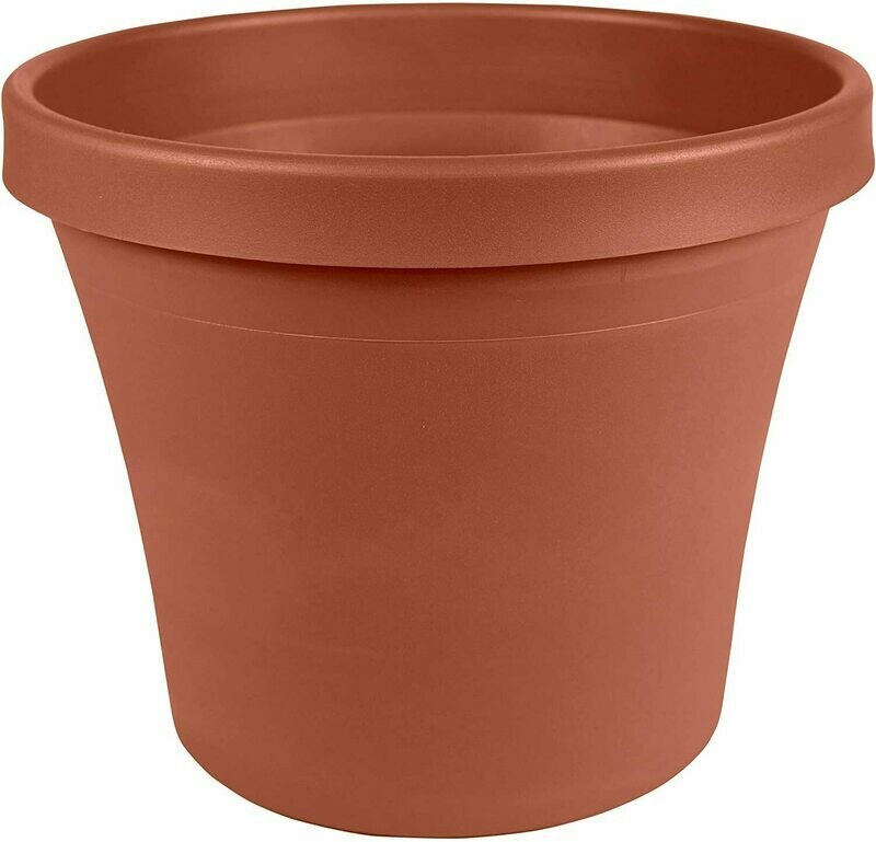 Bloem Terra Plastic Pot Planter 6&quot; Terra Cotta