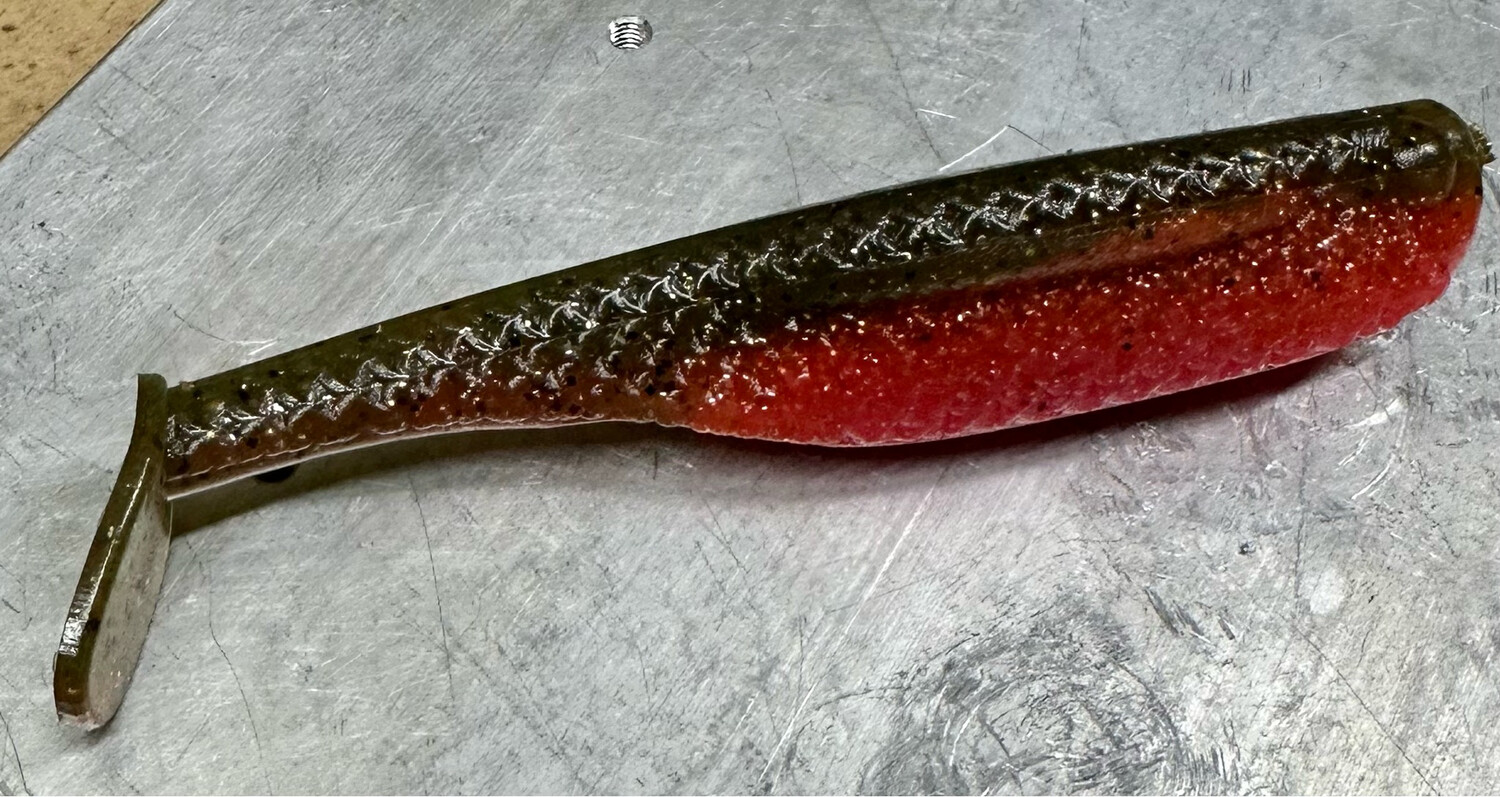 Little Sinner Swimbait, Watermelon Crawl