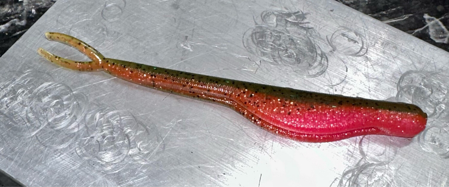 Magnum 6.5 Inch Split Tail Jerk, Trout