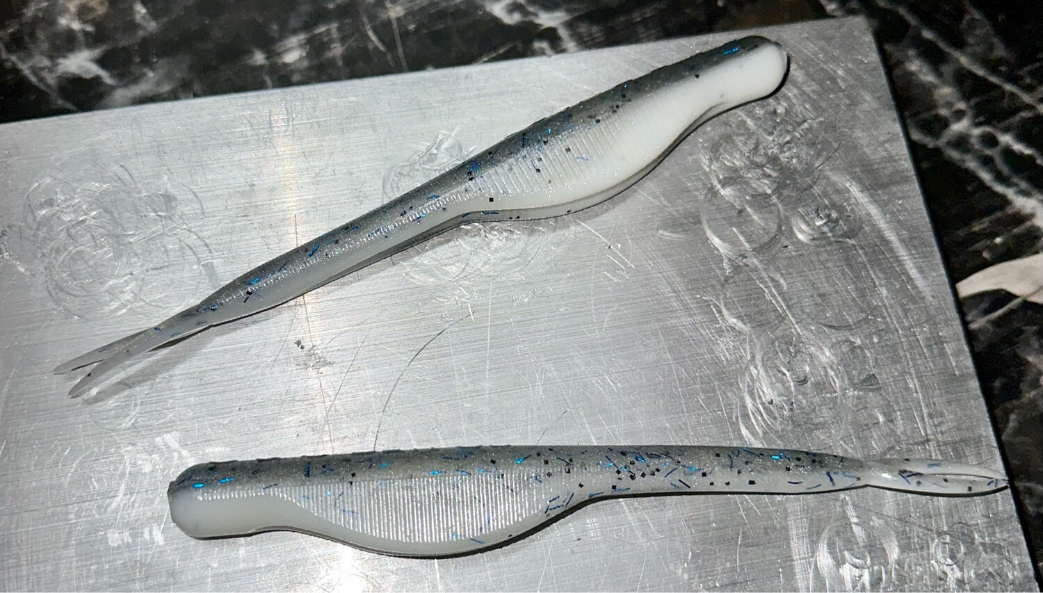 Magnum 6.5 Inch Split Tail Jerk, Shad