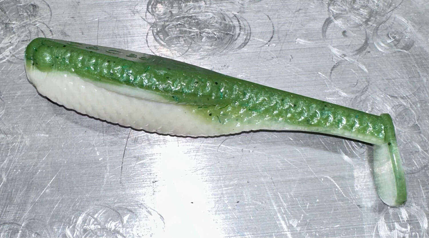 Little Sinner Swimbait, Green Ice