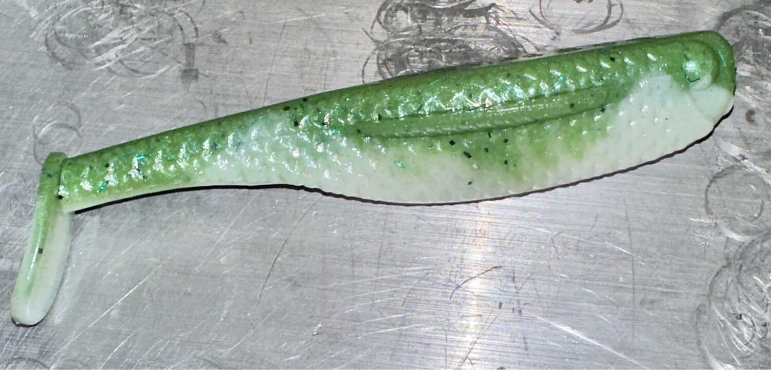 Little Sinner Swimbait, Green Ice